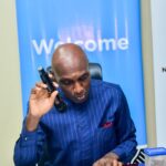 N-BA Educational Consultant, Mr. Ola Opesan, moderating the debating session